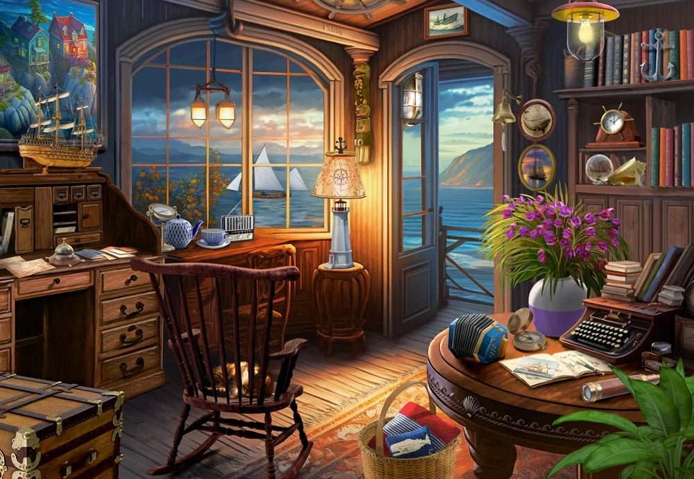 A tengerész szobája Castorland 1000 darabos kirakó puzzle (C - 105090) - puzzlegarden
