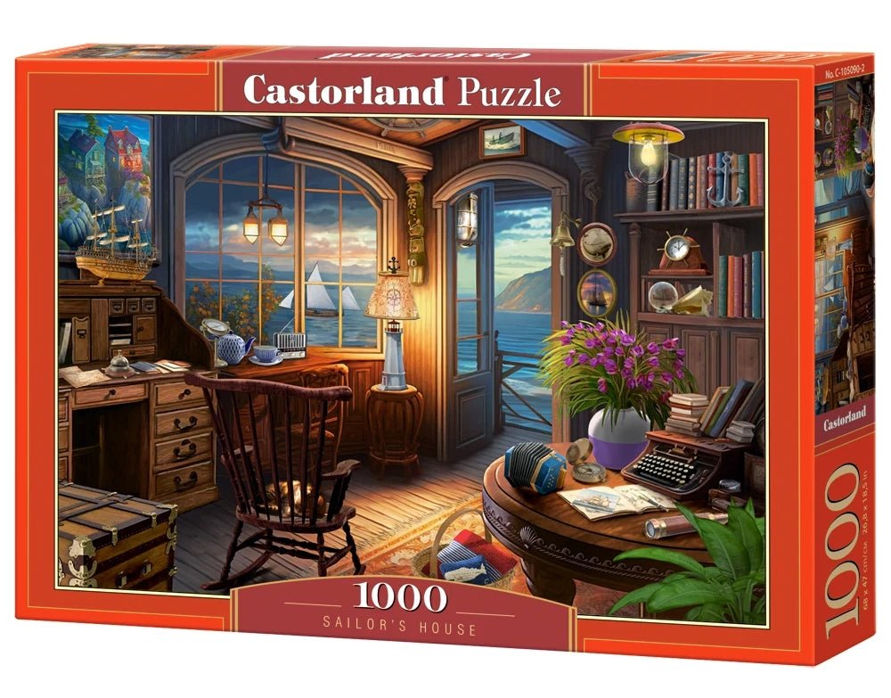 A tengerész szobája Castorland 1000 darabos kirakó puzzle (C - 105090) - puzzlegarden