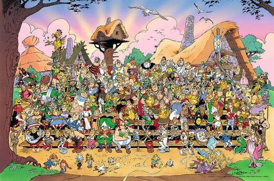 Asterix Ă©s Obelix szereplĆk Ravensburger 3000 darabos kirakĂł puzzle (RA - 14981) - puzzlegarden