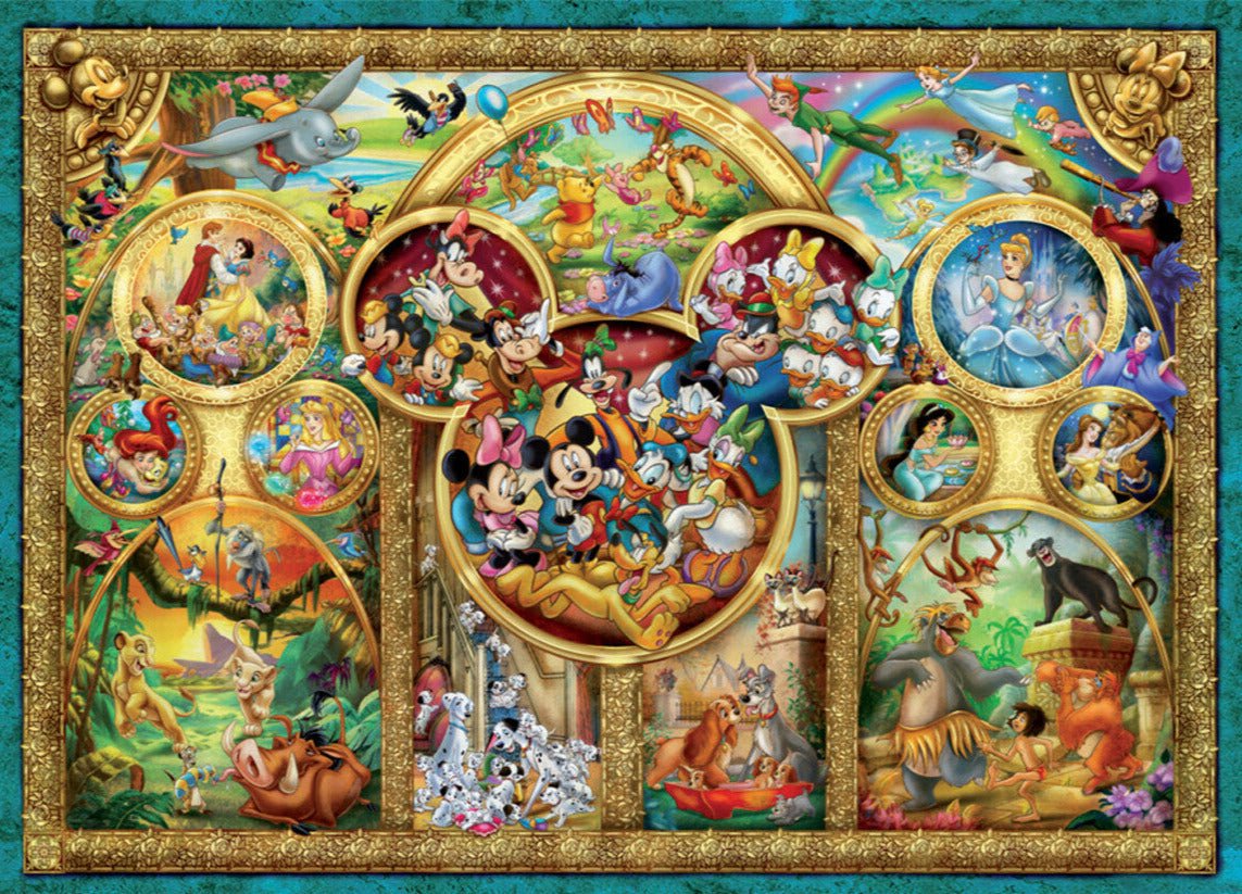 Disney klasszikusok Ravensburger 1000 darabos kirakó puzzle (RA - 15266) - puzzlegarden