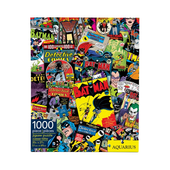 DC Comics - Batman Kollázs Aquarius 1000 darabos kirakó puzzle (AQ - 65214) - puzzlegarden