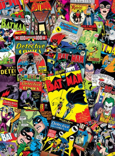 DC Comics - Batman Kollázs Aquarius 1000 darabos kirakó puzzle (AQ - 65214) - puzzlegarden