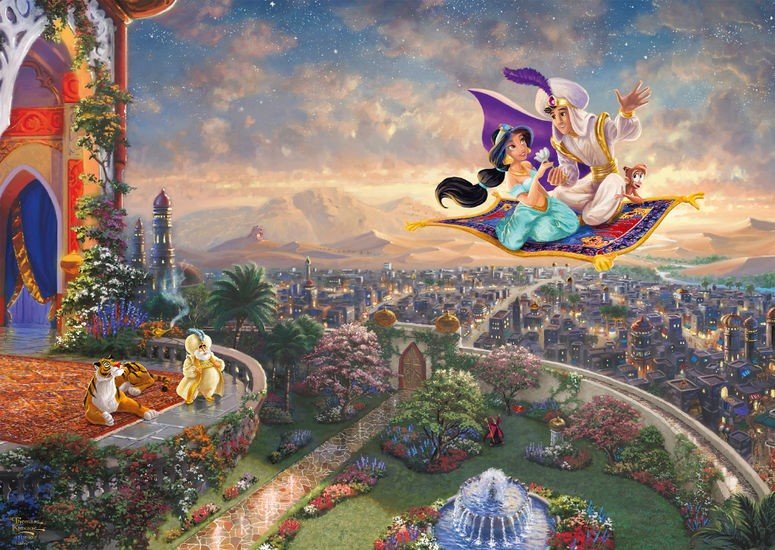 Aladdin Schmidt Spiele 1000 darabos kirakó puzzle (SCH - 59950) - puzzlegarden
