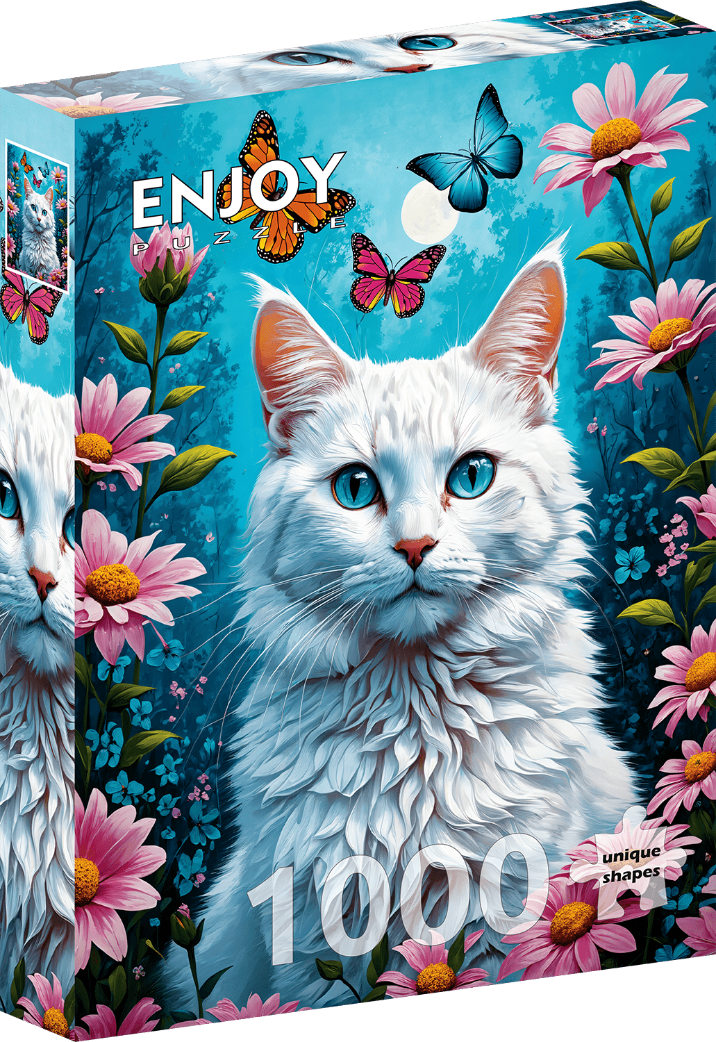 A Fehér Macska Enjoy 1000 darabos kirakó puzzle (EN - 2140) - puzzlegarden