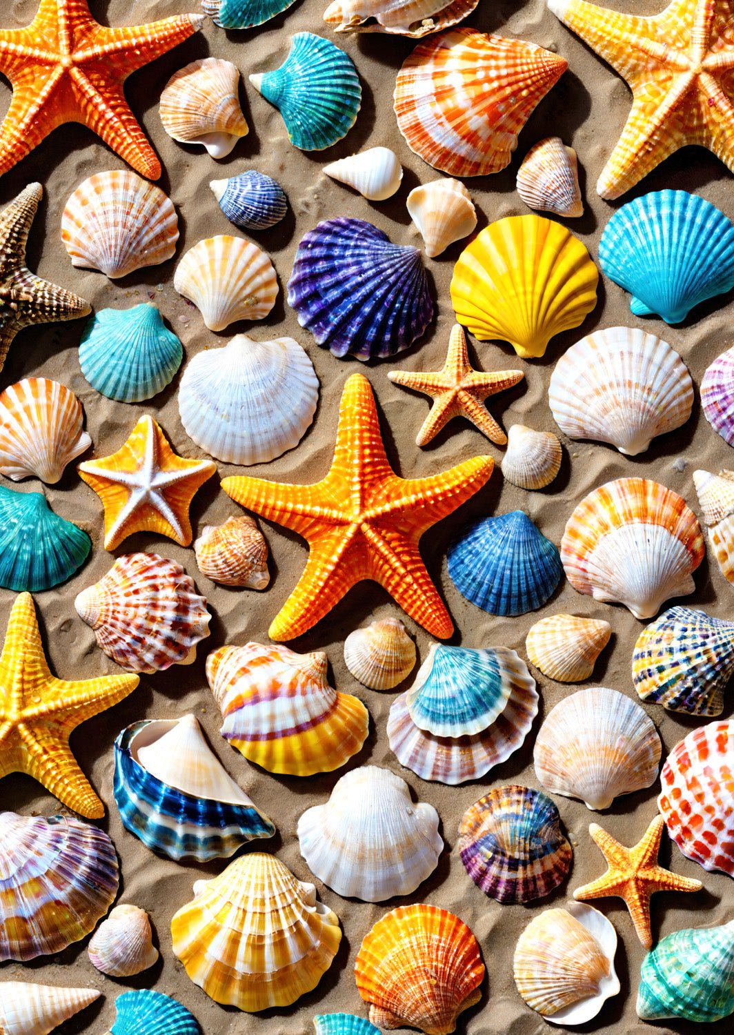 A Tengerpart Kincsei Enjoy 1000 darabos kirakó puzzle (EN - 2160) - puzzlegarden