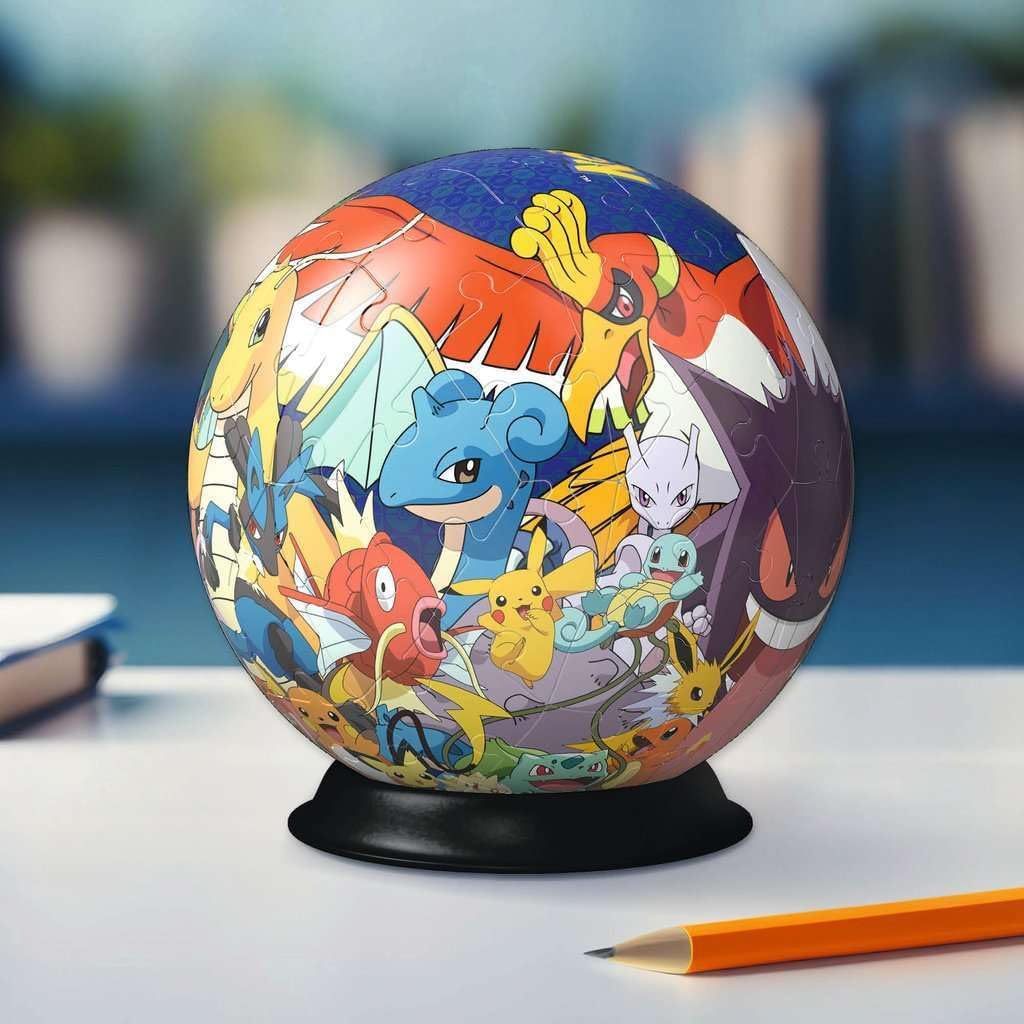 3D Puzzle - Ball - Pokémon Ravensburger 73 darabos kirakó puzzle (RA - 11785) - puzzlegarden