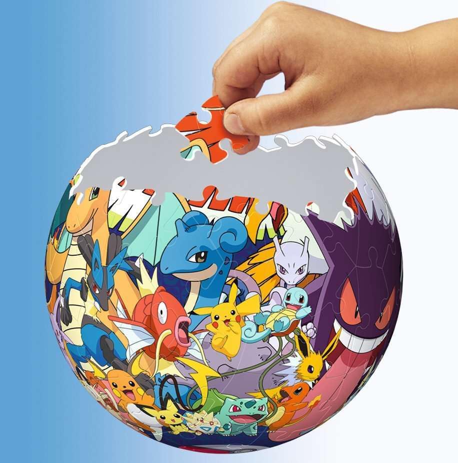 3D Puzzle - Ball - Pokémon Ravensburger 73 darabos kirakó puzzle (RA - 11785 4005556117857) - puzzlegarden