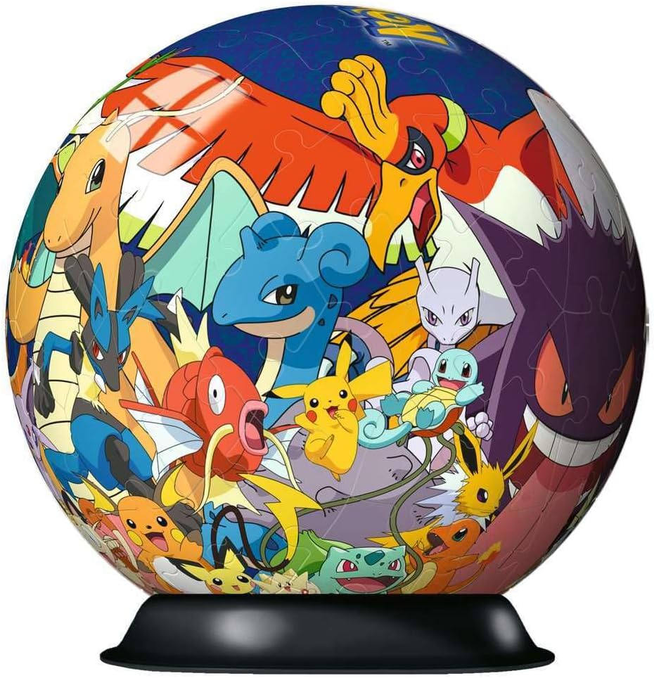 3D Puzzle - Ball - Pokémon Ravensburger 73 darabos kirakó puzzle (RA - 11785 4005556117857) - puzzlegarden