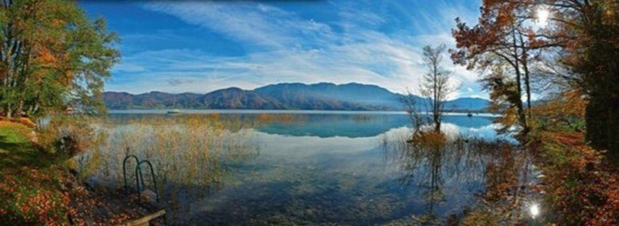 Ausztria Kollekció - Attersee, Salzkammergut - panoráma Ravensburger 1000 darabos kirakó puzzle (RA - 89347) - puzzlegarden