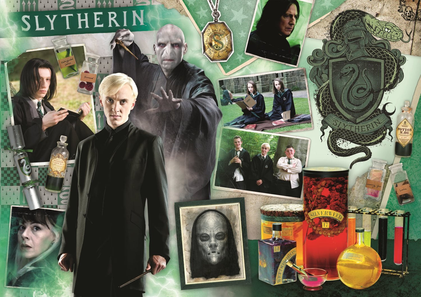 4in1 Harry Potter (1500, 1000, 500, 300) Trefl 1500 darabos kirakó puzzle (TR - 93104) - puzzlegarden