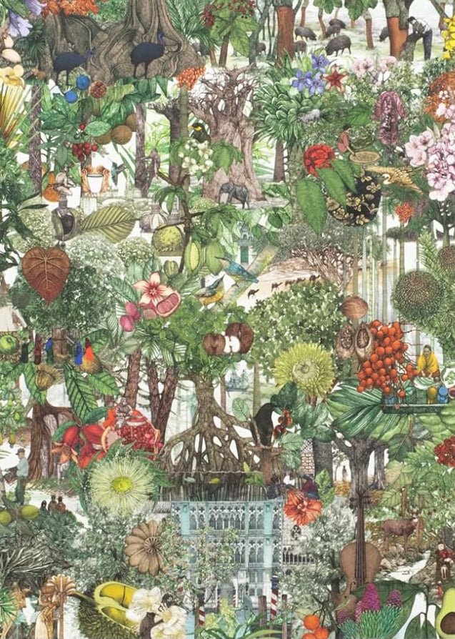 50 fa a világ körül Laurence King 1000 darabos kirakó puzzle (LK - 9780857828965) - puzzlegarden