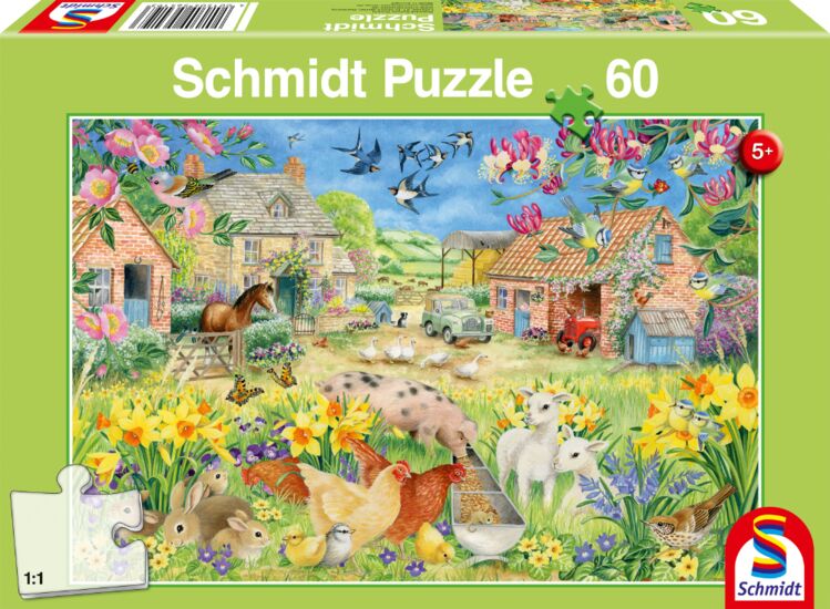 Az én kicsi Farmom Schmidt Spiele 60 darabos kirakó puzzle (SCH - 56419) - puzzlegarden