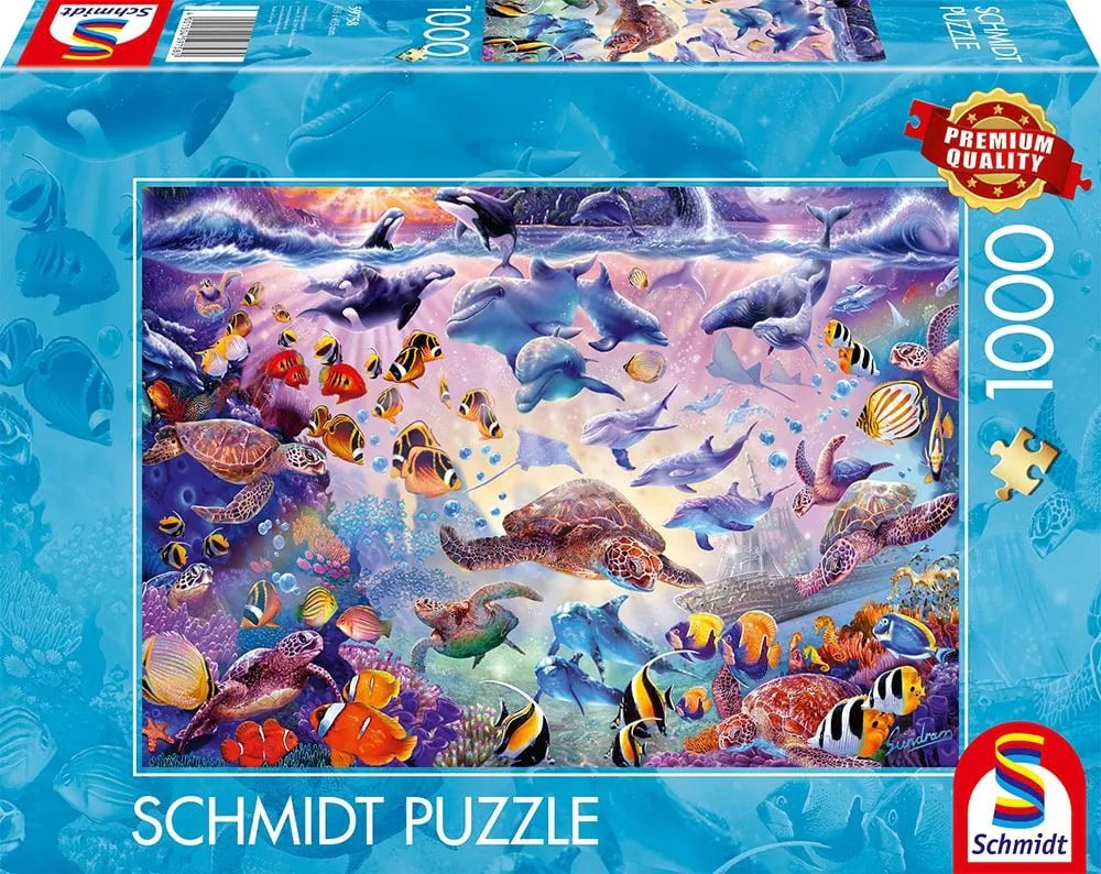 Az Óceán Mélyén Schmidt Spiele 1000 darabos kirakó puzzle (SCH - 59758) - puzzlegarden