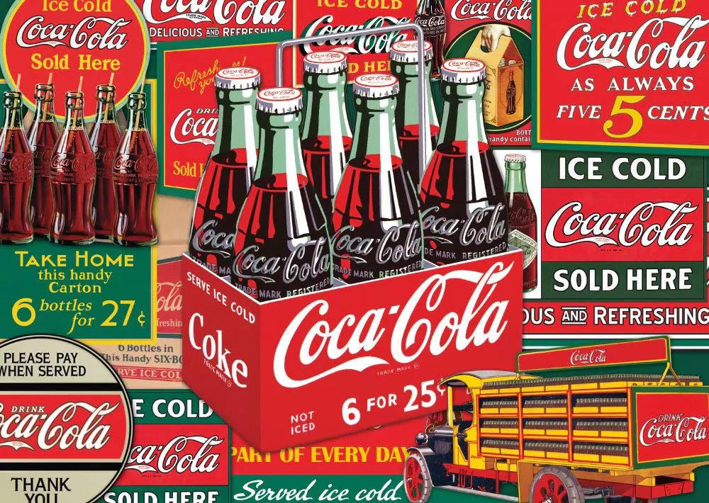 Coca - Cola Klasszikusok Schmidt Spiele 1000 darabos kirakó puzzle (SCH - 59914) - puzzlegarden