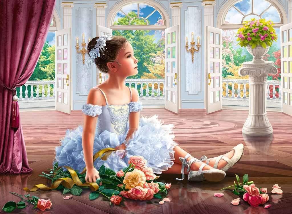 A balett óra Ravensburger 500 darabos kirakó puzzle (RA - 16448) - puzzlegarden