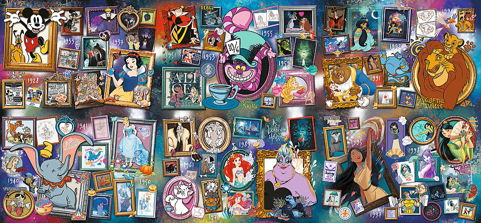 A Legnagyobb Disney Kollekció Trefl Prime 9000 darabos kirakó puzzle (TR - 81020) - puzzlegarden