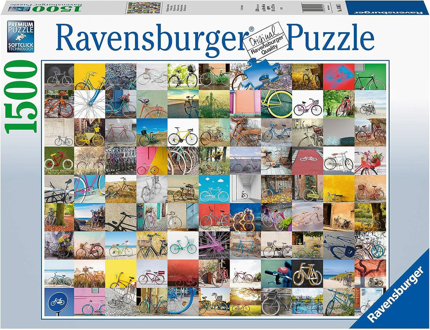 99 Bicikli Ravensburger 1500 darabos kirakó puzzle (RA - 16007) - puzzlegarden