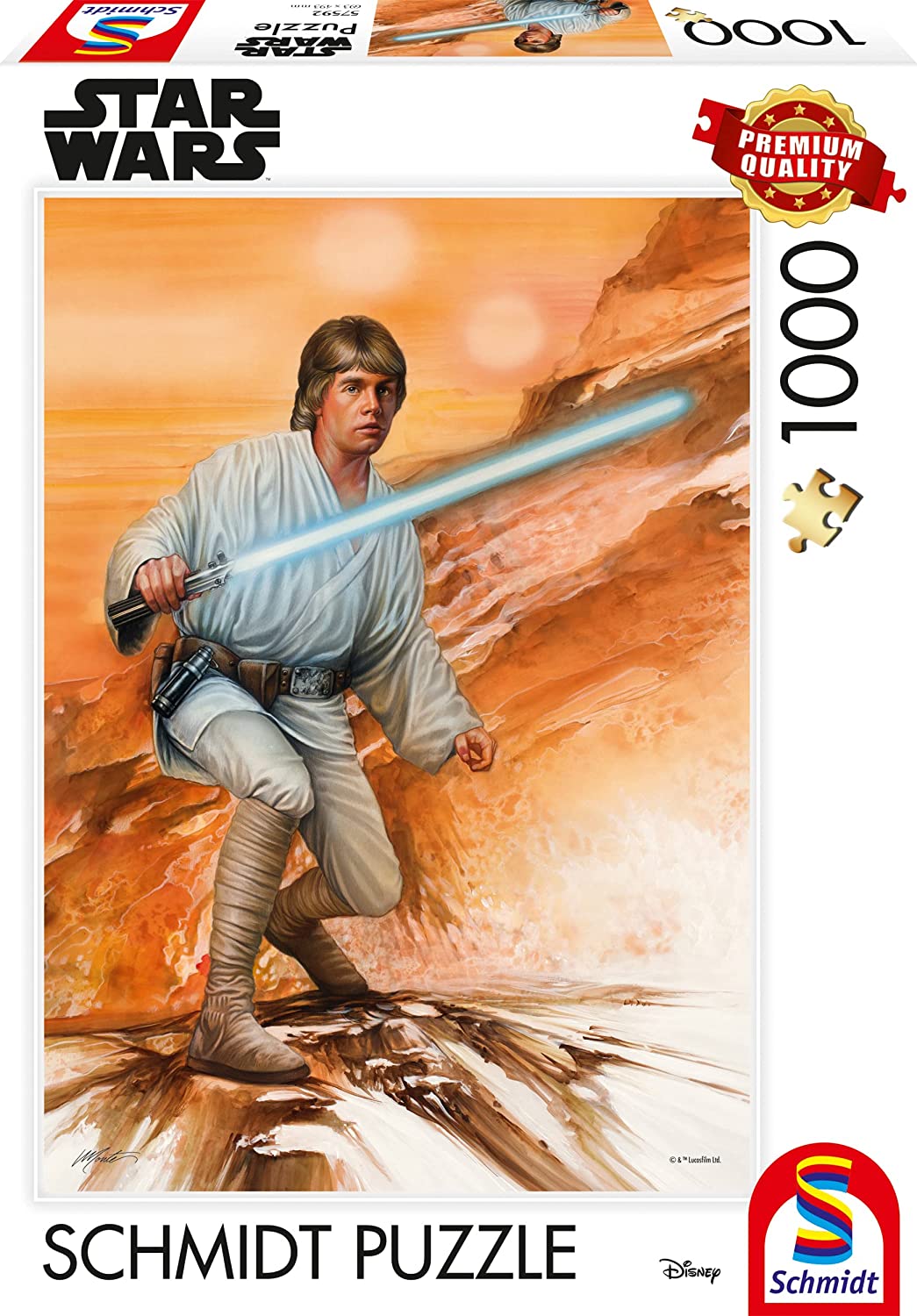 A Rettenthetetlen Schmidt Spiele 1000 darabos kirakó puzzle (SCH - 57592) - puzzlegarden
