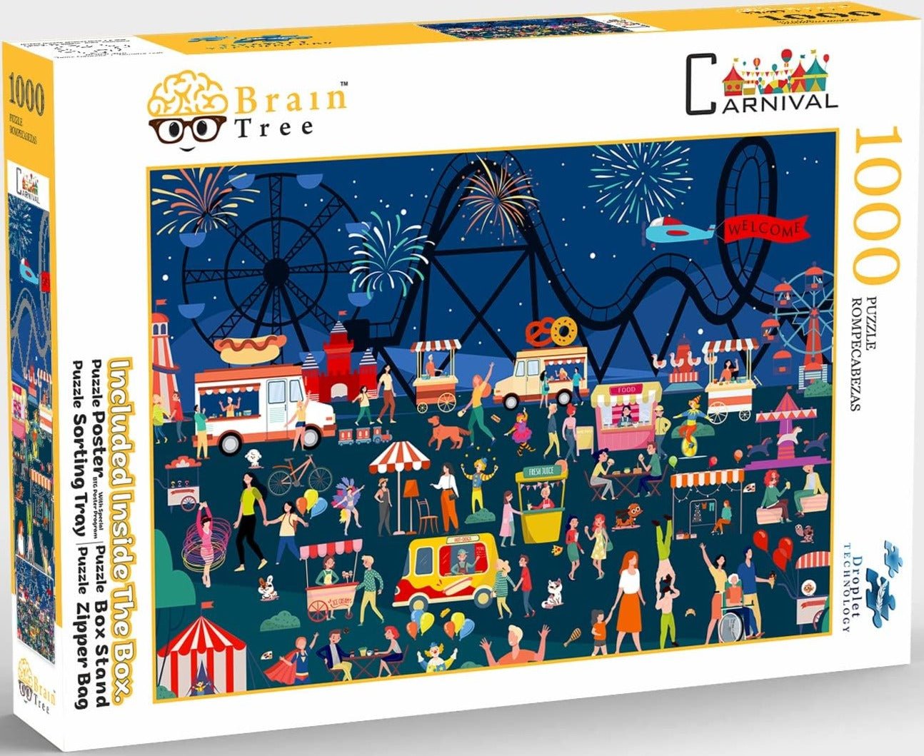 A Vursliban Brain Tree 1000 darabos kirakó puzzle (BT - 2101023) - puzzlegarden