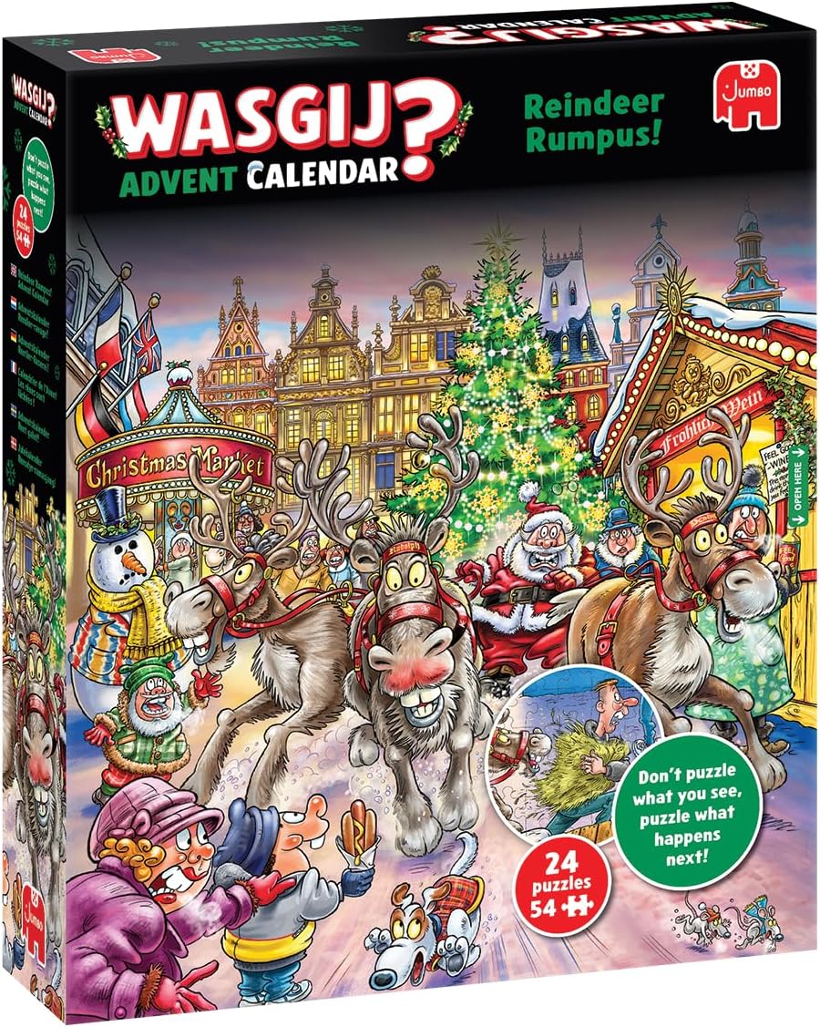 Wasgij Adventi Naptár – Rénszarvas ramazuri!