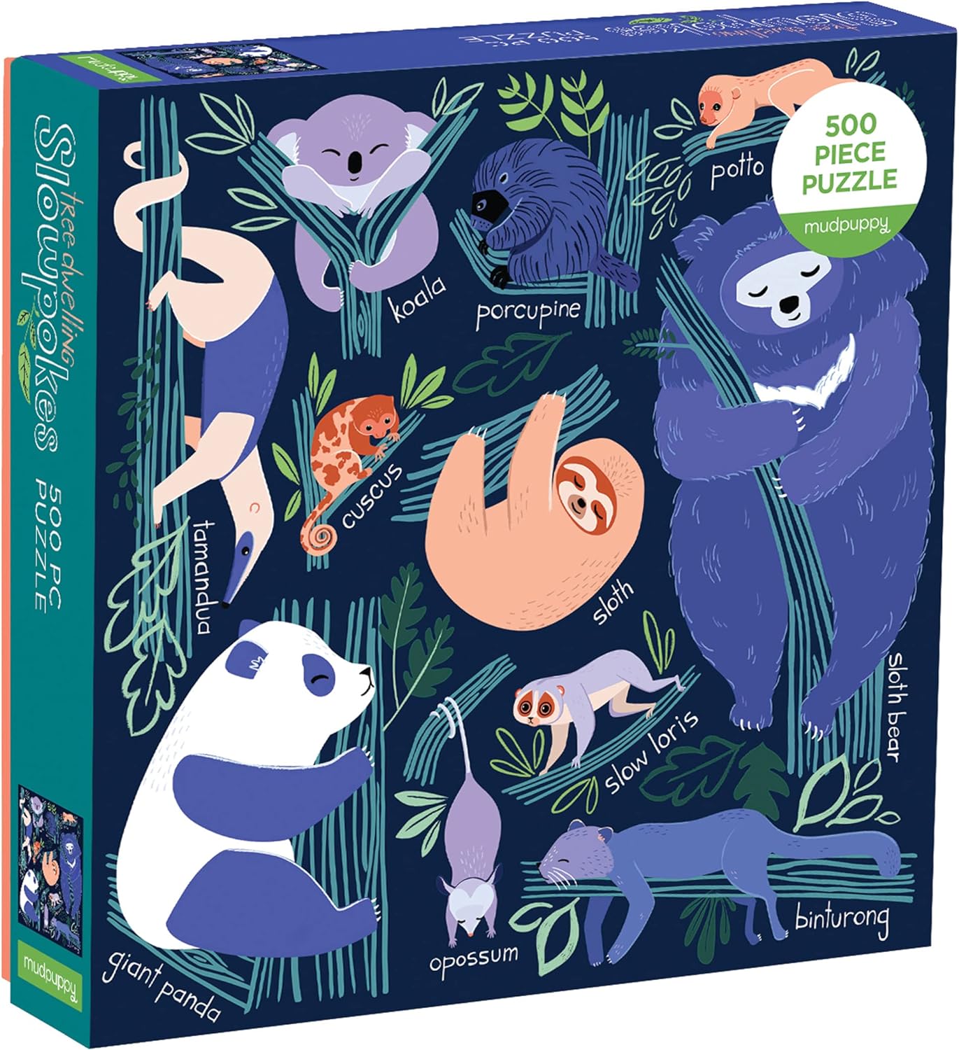 Cuki lustaságok Mudpuppy 500 darabos kirakó puzzle (GA - M052520S1) - puzzlegarden