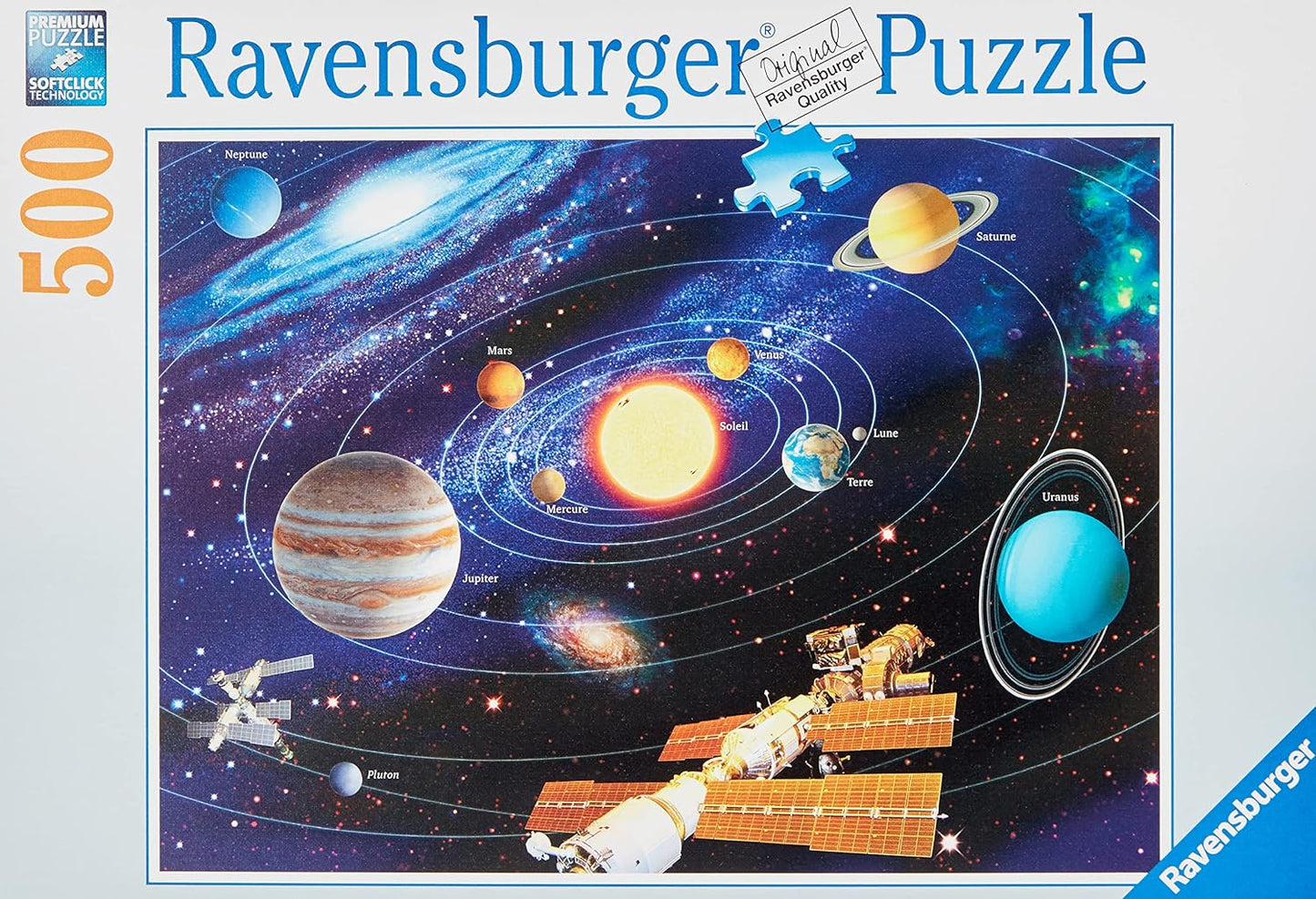 A Naprendszer Ravensburger 500 darabos kirakó puzzle (RA - 14775) - puzzlegarden