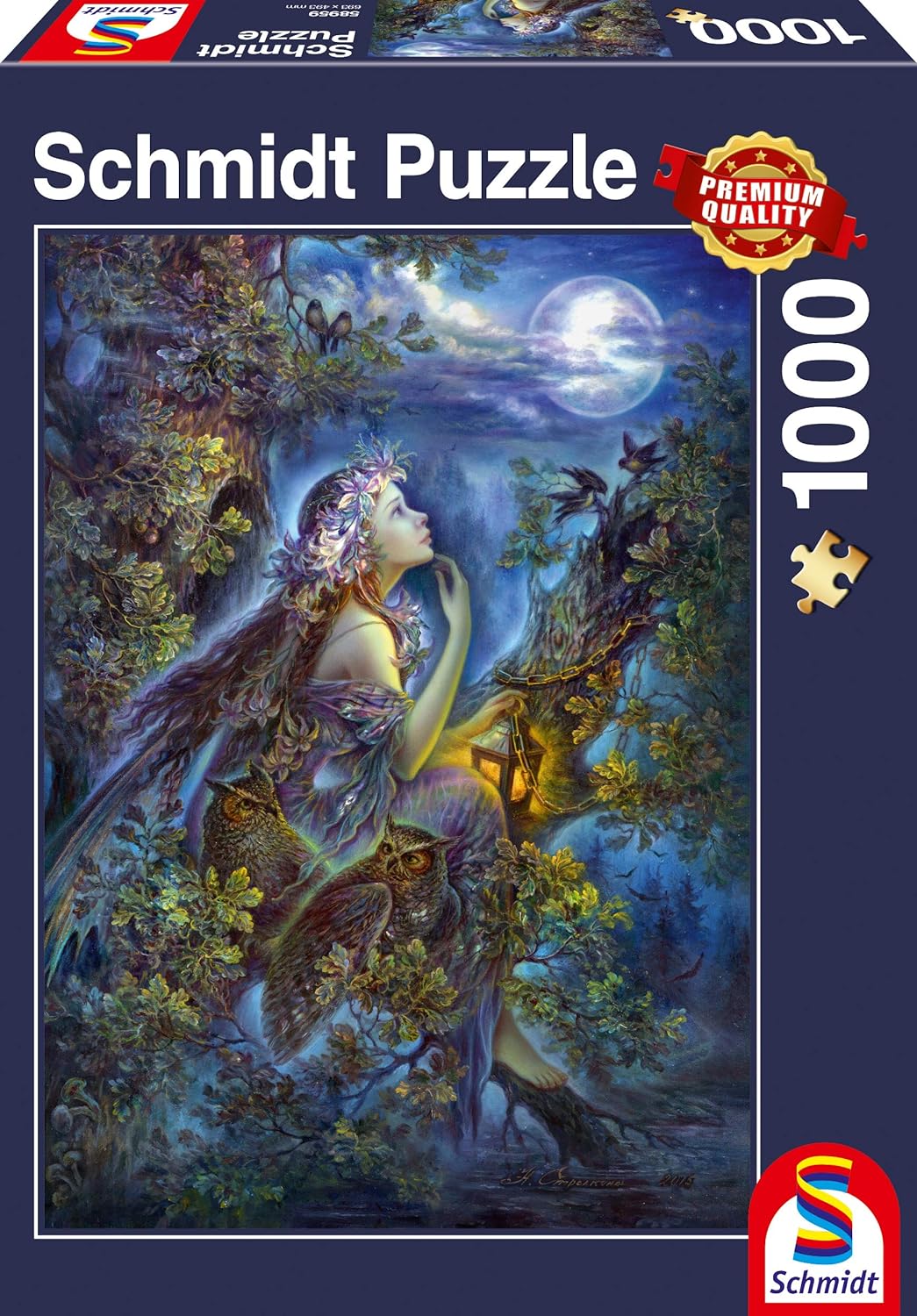 A Holdfényben Schmidt Spiele 1000 darabos kirakó puzzle (SCH - 58959) - puzzlegarden
