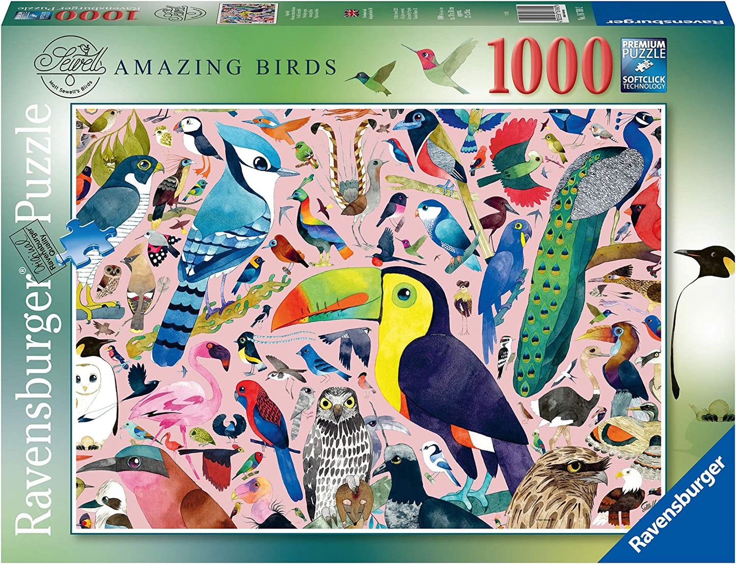 Csodálatos Madarak Ravensburger 1000 darabos kirakó puzzle (RA - 16769) - puzzlegarden