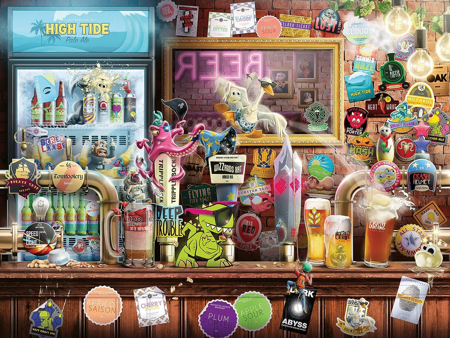 A Sörbár Ravensburger 1500 darabos kirakó puzzle (RA - 17510) - puzzlegarden