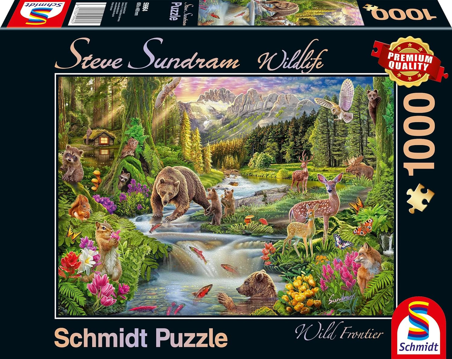 A Vadon Szélén Schmidt Spiele 1000 darabos kirakó puzzle (SCH - 59964) - puzzlegarden