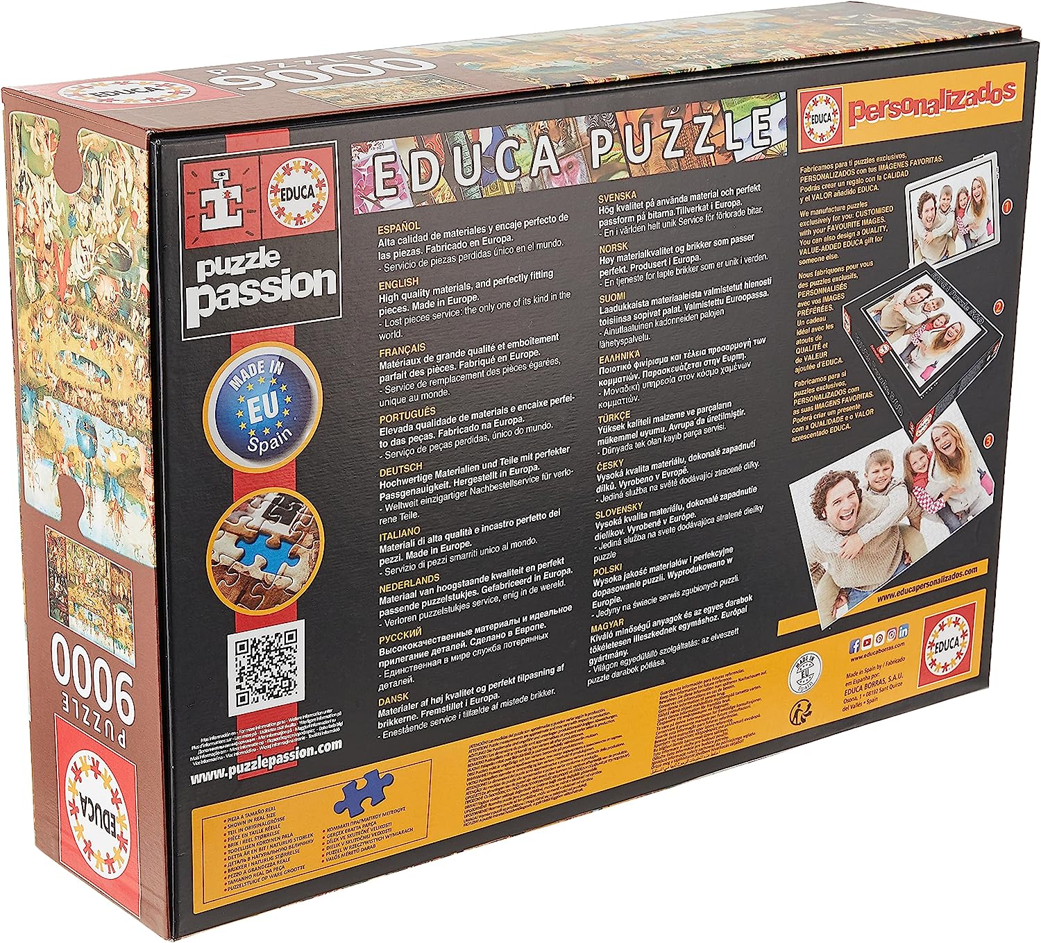 Bosch - A Gyönyörök Kertje Educa 9000 darabos kirakó puzzle (ED - 14831) - puzzlegarden