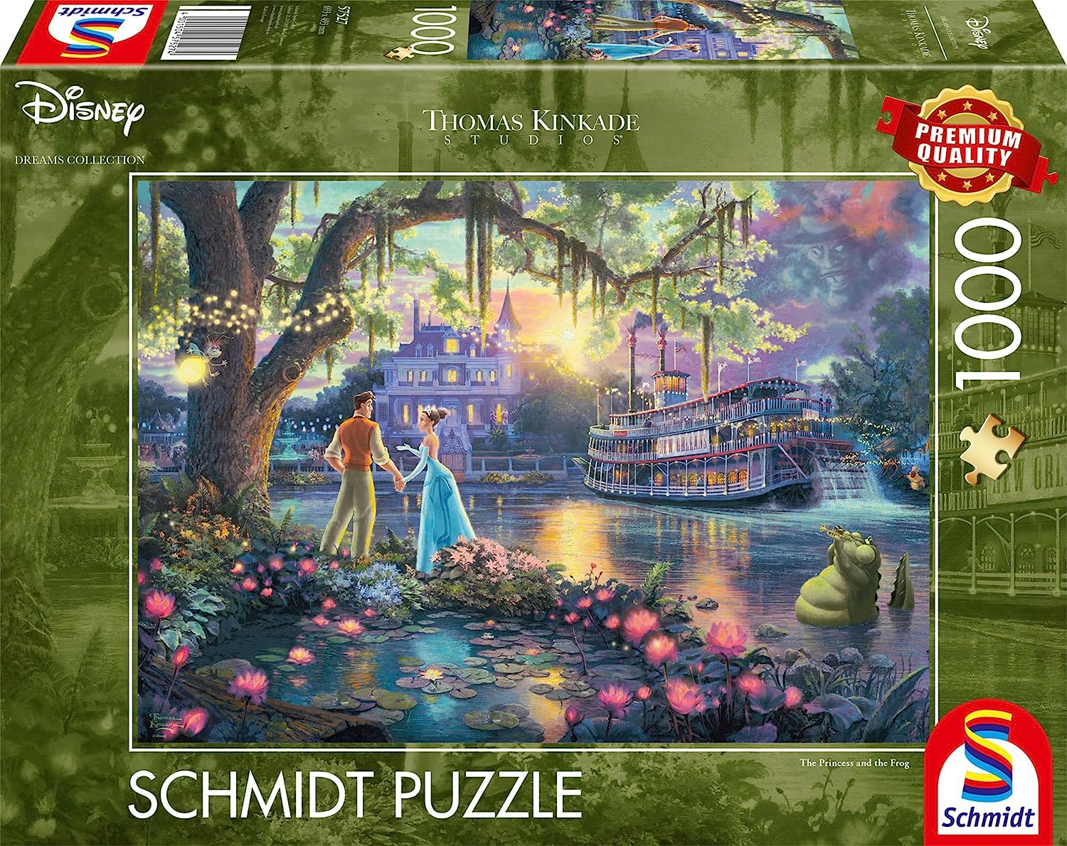 A Hercegnő és a Béka Schmidt Spiele 1000 darabos kirakó puzzle (SCH - 57527) - puzzlegarden