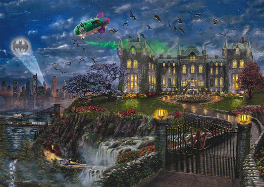 Batman, a Wayne Birtok Schmidt Spiele 1000 darabos kirakó puzzle (SCH - 58427) - puzzlegarden