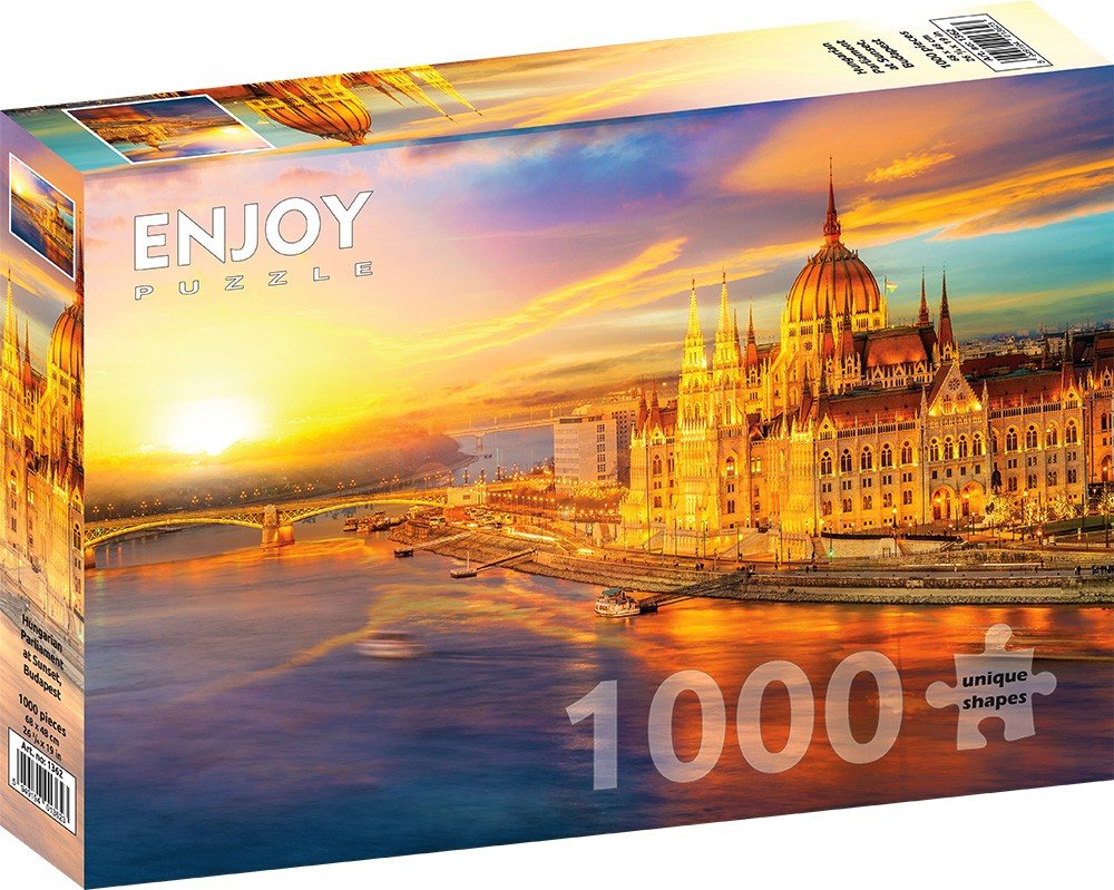 A Parlament Naplementében Enjoy 1000 darabos kirakó puzzle (EN - 1362) - puzzlegarden