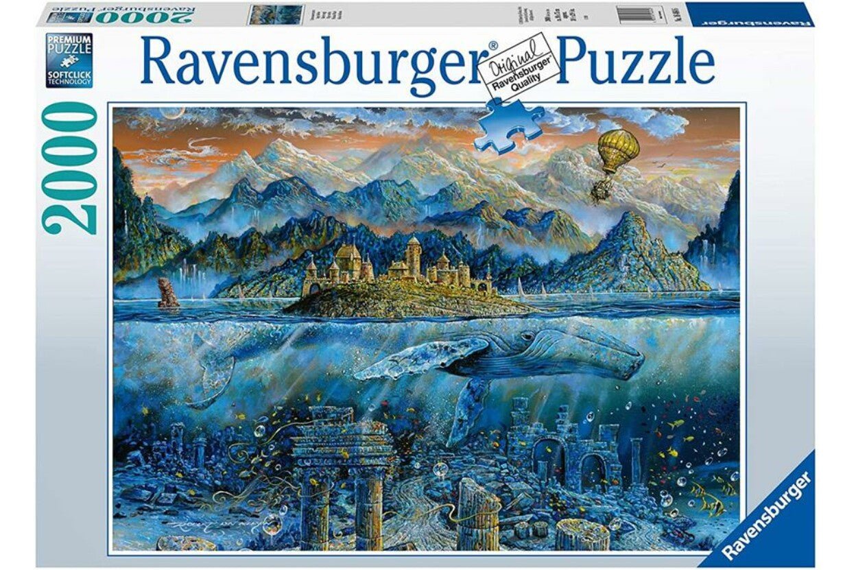 A bölcs bálna Ravensburger 2000 darabos kirakó puzzle (RA - 16464) - puzzlegarden