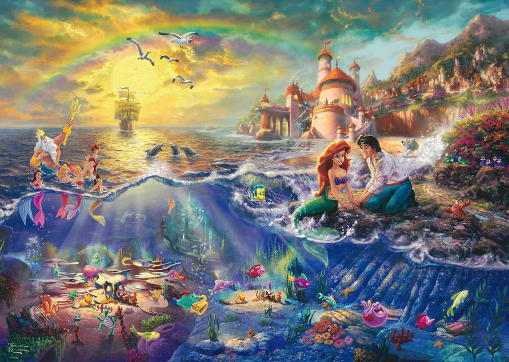 A kis Hableány Schmidt Spiele 1000 darabos kirakó puzzle (SCH - 59479) - puzzlegarden