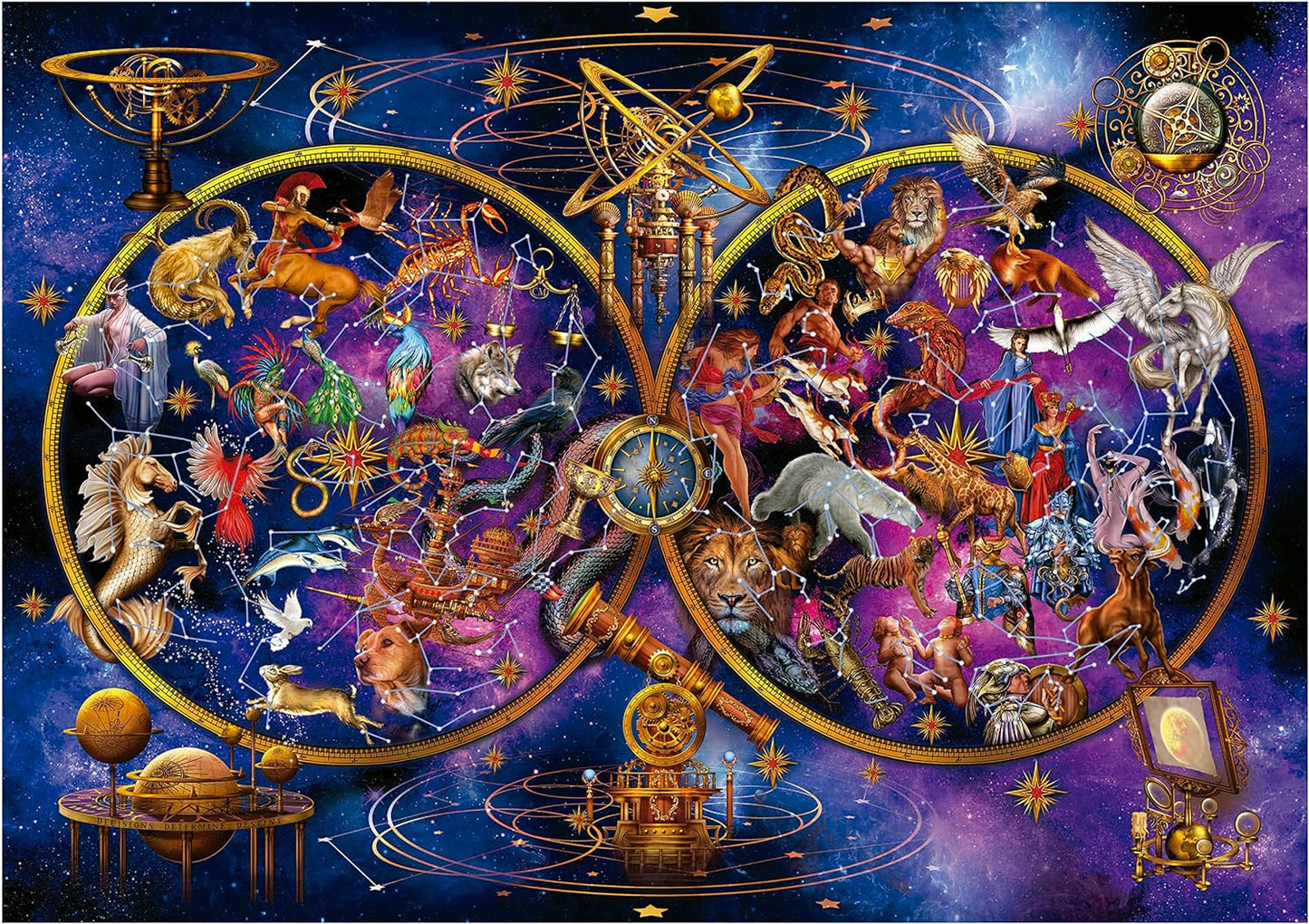 Csillagképek Educa 1000 darabos kirakó puzzle (ED - 19561) - puzzlegarden