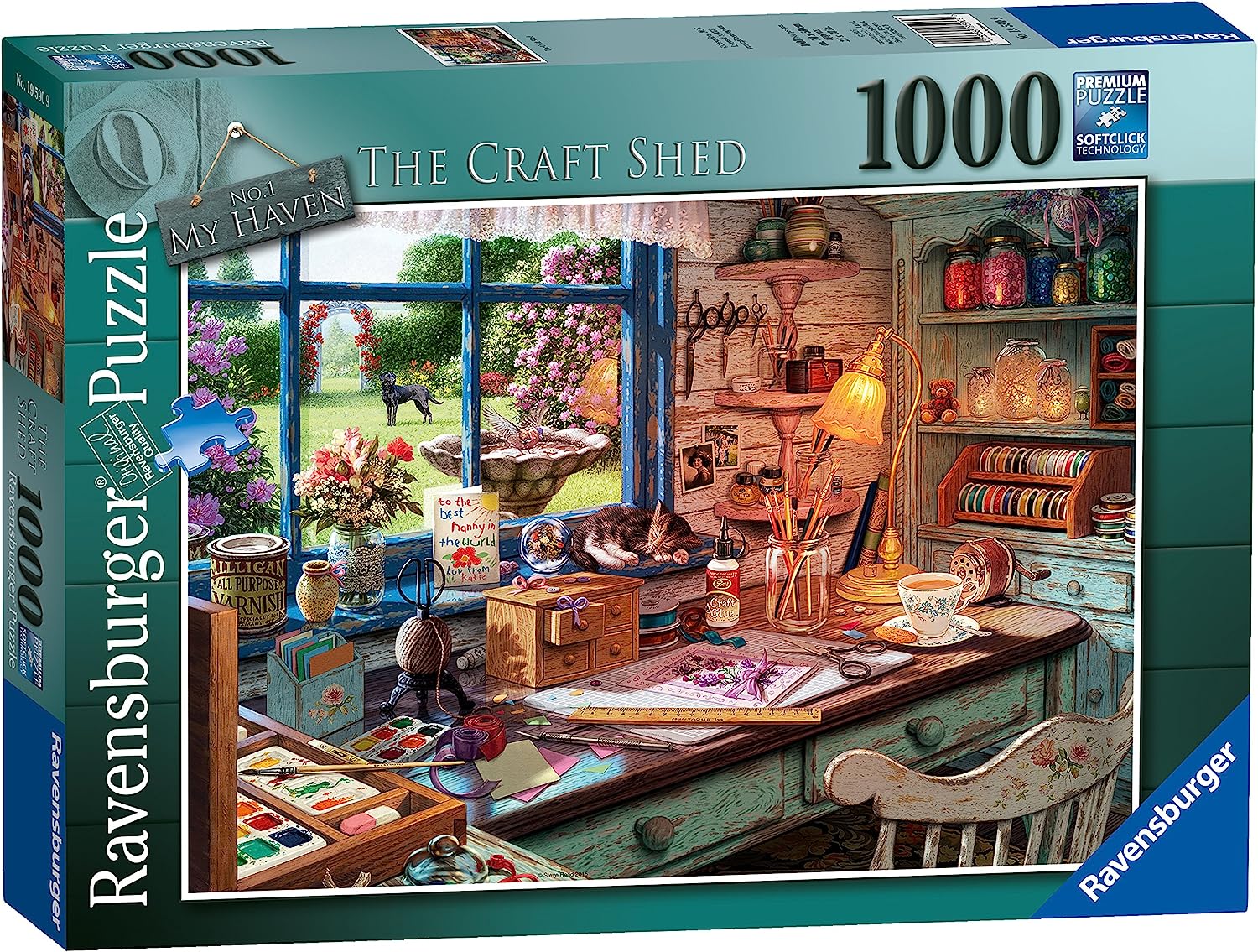 A Hobbiszoba Ravensburger 1000 darabos kirakó puzzle (RA - 19590) - puzzlegarden
