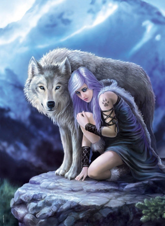 Anne Stokes Kollekció - A védelmező Clementoni 1000 darabos kirakó puzzle (CL - 39465) - puzzlegarden