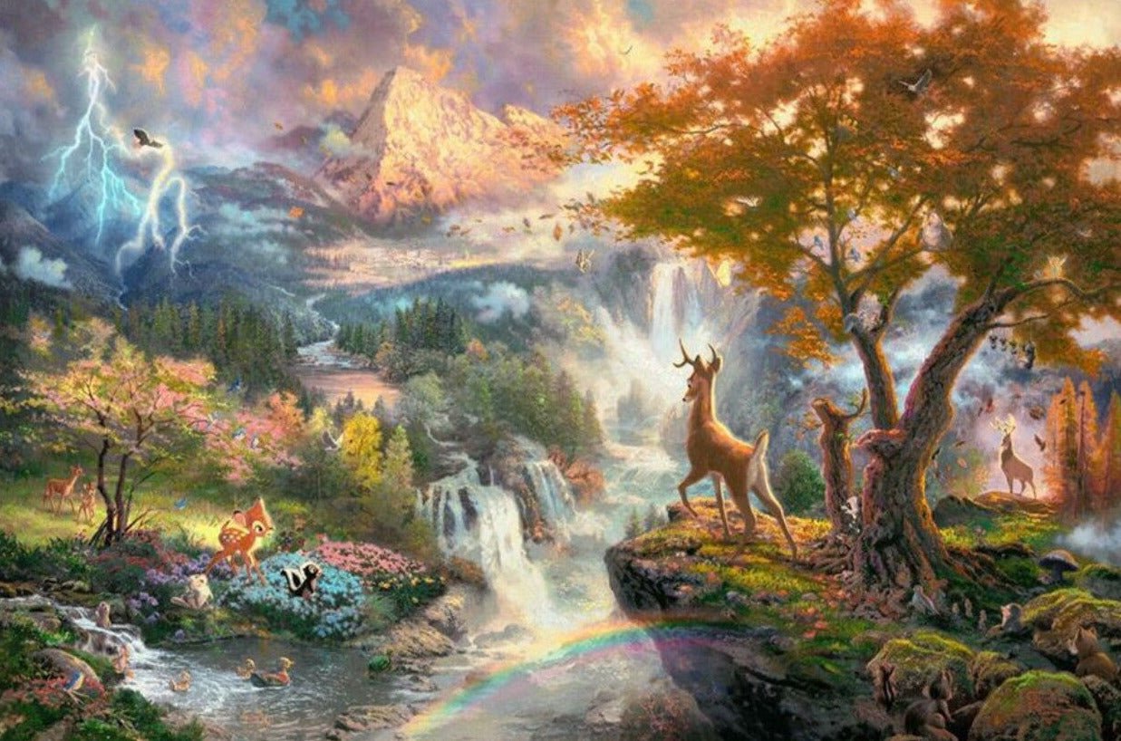 Bambi Schmidt Spiele 1000 darabos kirakó puzzle (SCH - 59486) - puzzlegarden