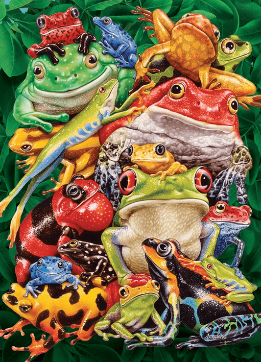 Béka kupac Cobble Hill 1000 darabos kirakó puzzle (CH - 40186) - puzzlegarden