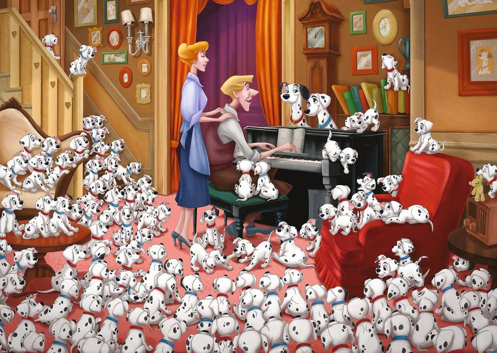 Disney Collector's Edition - 101 Kiskutya Ravensburger 1000 darabos kirakó puzzle (RA - 13973) - puzzlegarden