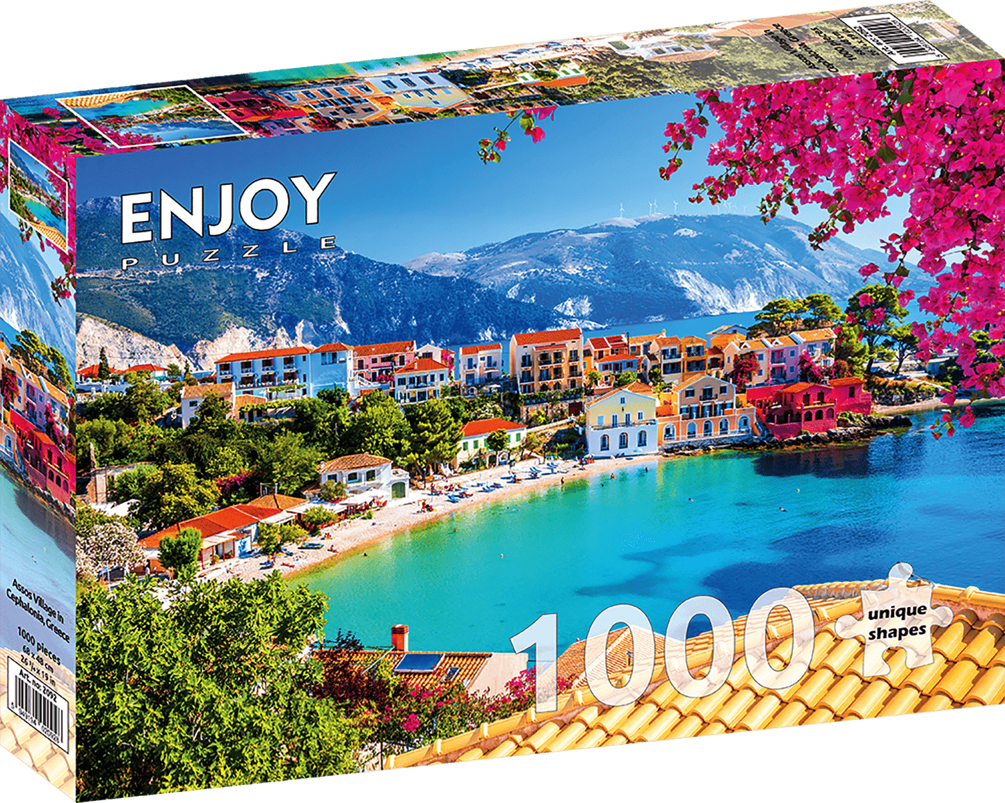 Asos Kefalonia, Görögország Enjoy 1000 darabos kirakó puzzle (EN - 2092) - puzzlegarden