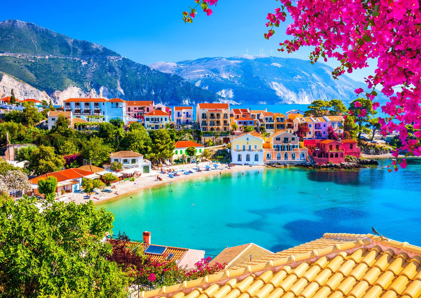 Asos Kefalonia, Görögország Enjoy 1000 darabos kirakó puzzle (EN - 2092) - puzzlegarden