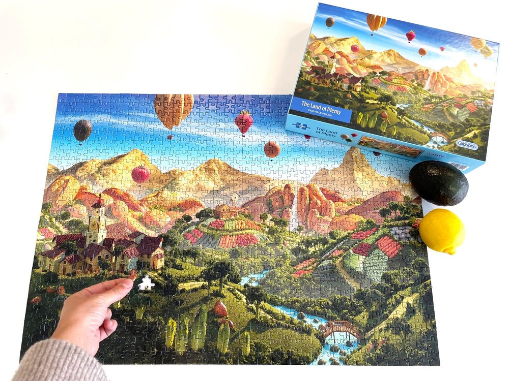 A Bőség Országa - picit sérült doboz Gibsons 1000 darabos kirakó puzzle (G - G7129) - puzzlegarden
