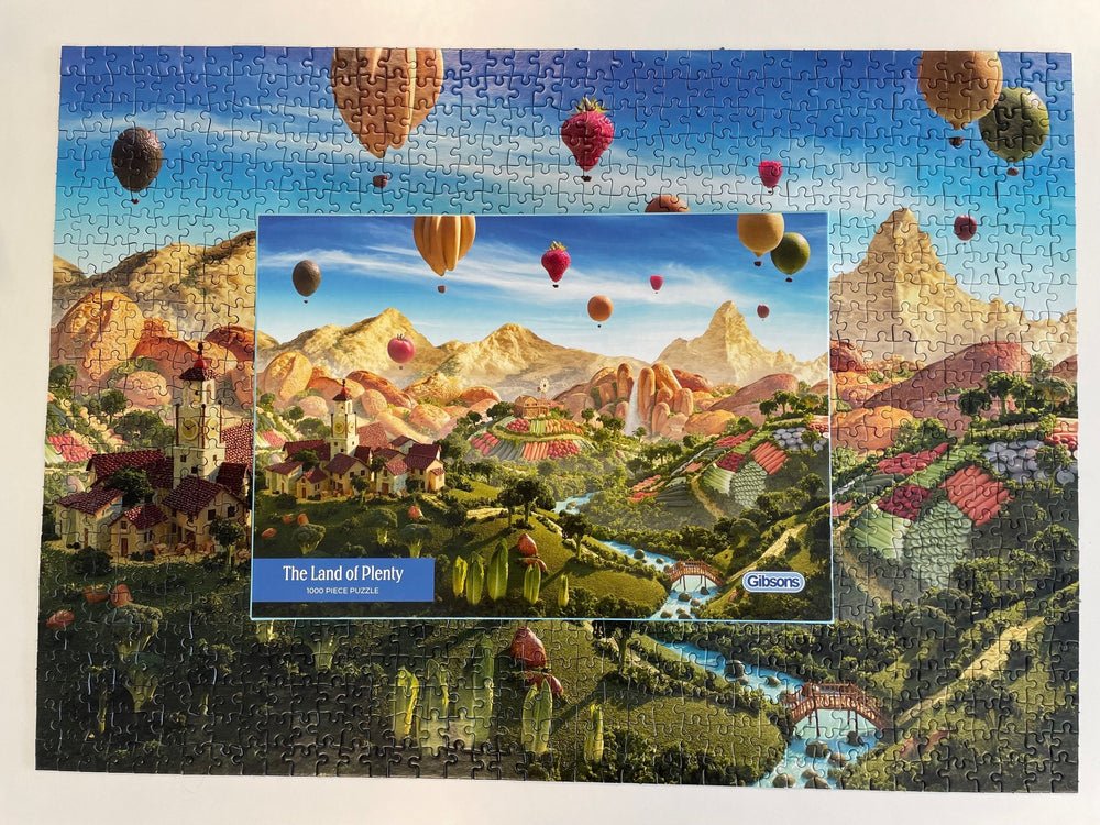 A Bőség Országa - picit sérült doboz Gibsons 1000 darabos kirakó puzzle (G - G7129) - puzzlegarden
