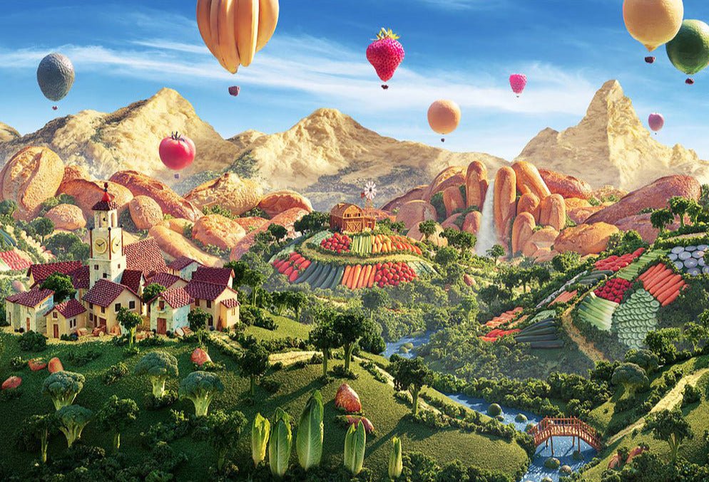 A Bőség Országa - picit sérült doboz Gibsons 1000 darabos kirakó puzzle (G - G7129) - puzzlegarden