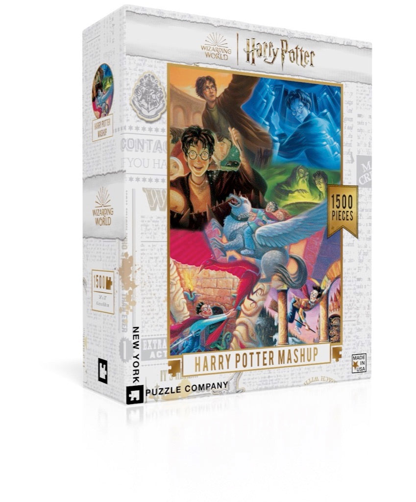Harry Potter Egyveleg New York Puzzle Company 1500 darabos kirakó puzzle (NYPC - NPZHP2330) - puzzlegarden