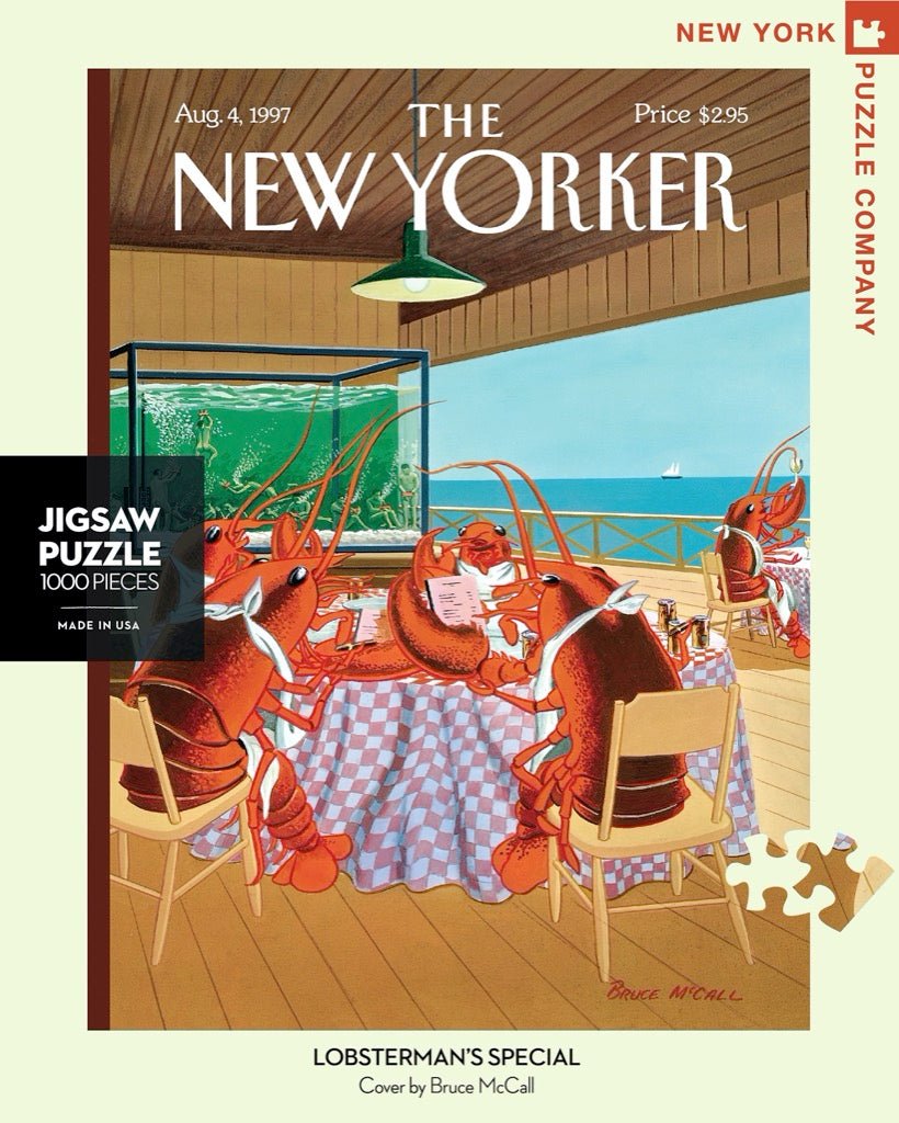 The New Yorker - A Séf ajánlata New York Puzzle Company 1000 darabos kirakó puzzle (NYPC - NPZNY2069) - puzzlegarden