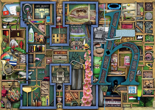 Awesome Alphabet H Ravensburger 1000 darabos kirakó puzzle (RA - 16876) - puzzlegarden
